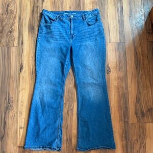 Old Navy high rise WOW Flare Blue Women's Jeans